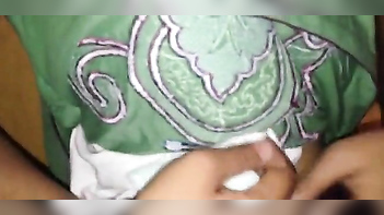 Indian Chick Shows Off Her Juicy Tits and Pussy Getting Fingered Hard