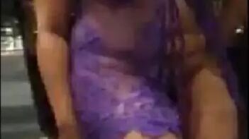 Mumbai Aunty Shows Off Her Juicy Tits and Pussy On The Fucking Terrace