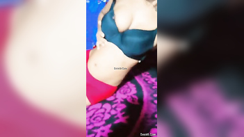 Desi Chick Strips Slow, Revealing Her Juicy Tits and Pussy