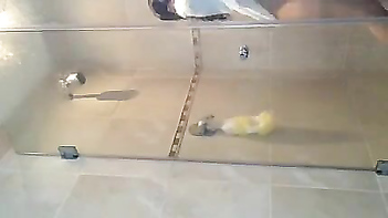 Desi Babe Masturbating Sensually in the Shower - Naked and Soaked