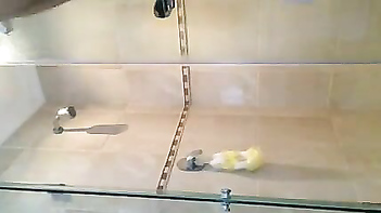 Desi Babe Masturbating Sensually in the Shower - Naked and Soaked