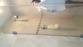 Desi Babe Masturbating Sensually in the Shower - Naked and Soaked