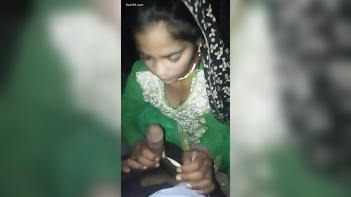 Village Wife Sucks Her Husband’s Massive Cock While He Moans Like a Bitch
