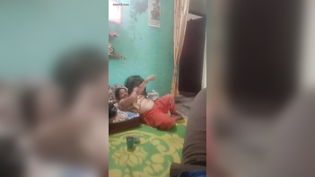 Desi Aunty and Uncle Get Wild in Steamy Romantic Scene