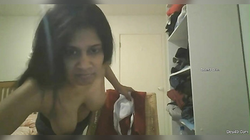 Desi Girl Strips Down, Catches Hidden Cam, Freaks The Fuck Out And Goes Ballistic