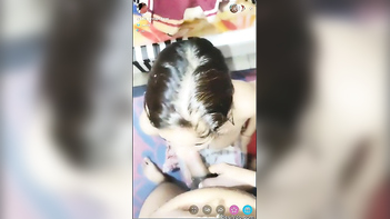 Sapna Bhabhi Greedily Suck Dick and Swallow Every Drop of Cum Live on Cam.