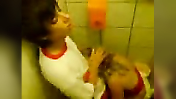 Action in the Crapper - Watch These Horny Asses Go Wild in the Shitter