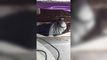 Busty Wife Fucked Hard and Creamed on While Riding Cock in Public.