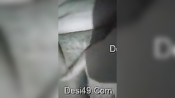 Aunty Drops Cam to Film Her Juicy, Hairy Pussy Masturbation Session