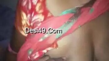 Pervert Won't Stop Harassing The Shy Desi Wife Til She Flashes Her Tits.