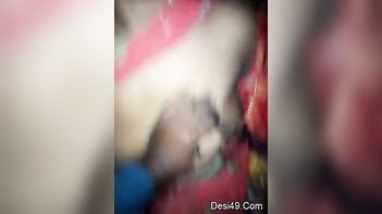 Pervert Won't Stop Harassing The Shy Desi Wife Til She Flashes Her Tits.