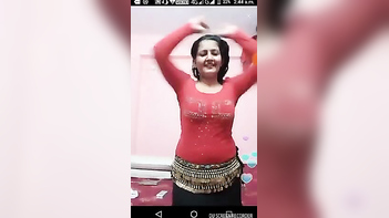 Bhabhi's Sexy Ass Shaking, Pussy Tease, Soaking Panties Masturbation.
