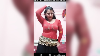 Bhabhi's Sexy Ass Shaking, Pussy Tease, Soaking Panties Masturbation.