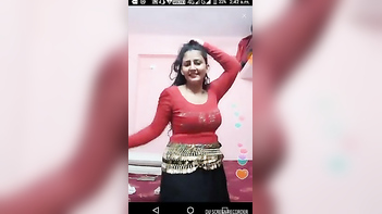 Bhabhi's Sexy Ass Shaking, Pussy Tease, Soaking Panties Masturbation.