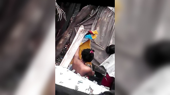 Neighbor Bhabhi Gets Secretly Filmed Naked, Soaking Wet and So Damn Sexy