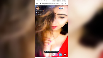 Indian MILF Teasing With Her Juicy Tits and Tight Pussy