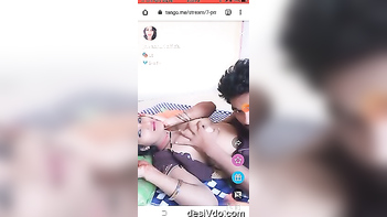 Madhuri Couple Gets Wild in Live Sex Session Part 1 - Explicit Uncensored Action