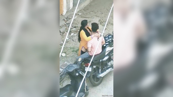 Amazing Desi Couple Caught in Hot Outdoor Action - Clear HD Quality Video