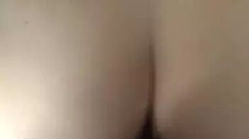 White Ass Gets Pounded by Massive Black Dick, Wet Sounding Slaps, Cums Hard