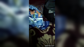 Desi Bengali Babe with Huge Tits in Wild Doggy Style Action