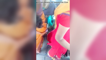 Desi Nymphos with Tiny Tits Getting Wild in the Bus 2019