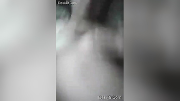 Desi MILF Shows Off Her Tiny Tits and Shaved Pussy Up Close