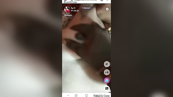 Desi Couple Masturbates and Shows XXX Boobs for Cash on Webcam