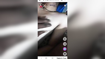 Desi Couple Masturbates and Shows XXX Boobs for Cash on Webcam