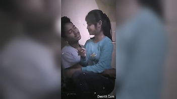 Desi Teen Couple Kissing, Smoking, And Getting Wild In XXX Video