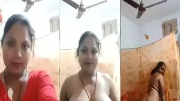 Watch This Fucking Hot Dehati Wife Strip and Shake That Massive Ass