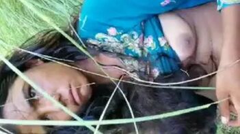 Village Chick Gets Pounded in the Fields, Wild Sex with a Sexy Farm Babe