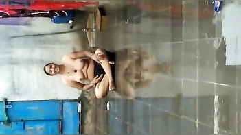 Spying Indian Boy Fucks Hot XXX Tit Bitch's Wet Pussy in Voyeur Video.