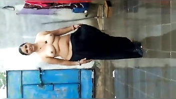 Spying Indian Boy Fucks Hot XXX Tit Bitch's Wet Pussy in Voyeur Video.