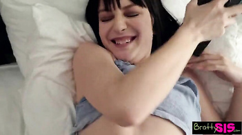 Step Sis Catches and Rides Step Bro’s Dick After Finding His Juicy Dick Pic