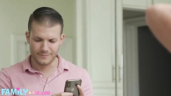 Step Mom Seducing Her Shy Son, Making Him Pound Her Like Hell