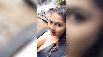 Rain Gets This Hot Desi Chick In The Mood For A Quick XXX Session