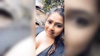 Rain Gets This Hot Desi Chick In The Mood For A Quick XXX Session