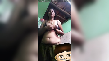 Milf From India Shows Off Her Massive Tits and Pussy in Xxx Action