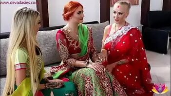 Damn Hot Indian Bride Pre-Wedding Rituals - Spicy Ass Prep and Horny Blessings