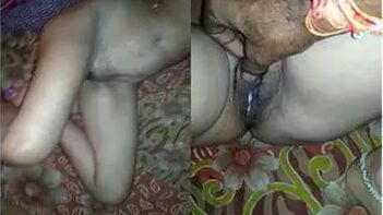 Desi Chick Shows Off Her Pussy, Dude Can’t Resist Rubbing Her Clit