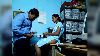 Desi Uncle Gets Wild With Sexy Young Girl In Shop House Action