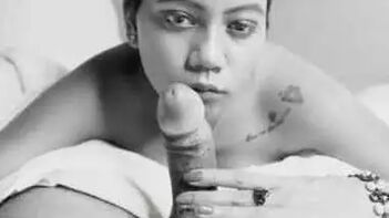 Instagram Model Sucks Her BF's Dick by the Bonfire - Wild Blowjob Action