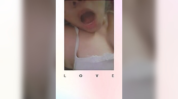 Moaning Babe's Wet Pussy Gets Fucked Hard on Snapchat - Screaming Orgasms!