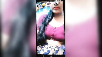 Desi Bhabi Live Show - Wild Sex Acts and Dirty Talk Catch Her In Action Now