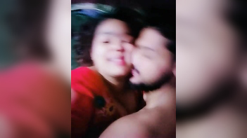 This Horny Newlywed Couple's Steamy, Sloppy Makeout Session Now!