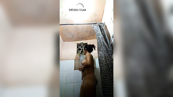 Hot Indian Babe Gets Wet and Wild Masturbating in Steamy Solo Shower.