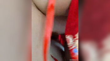 Wild Desi Threesome Caught in Five Leaked Videos, Babe Takes It Hard!