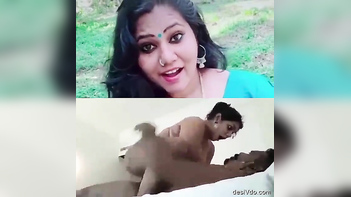 South Bhabhi's Wild Ride - TikToker Gets Pounded Hard and Moans Loudly