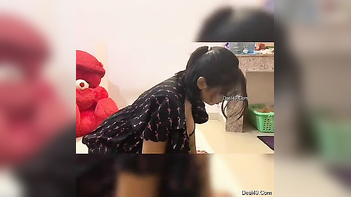 Busty Desi Webcam Slut Gets Caught by Roomie and Fucked Hard in Homemade Video.