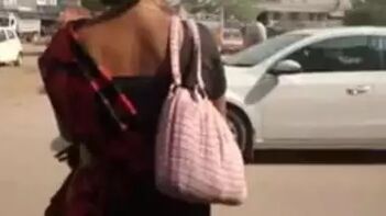 Fap-Worthy Satin Silk Saree Maami Gets Pounded Hard and Creamed On!